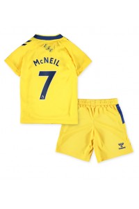 Fotbalové Dres Everton Dwight McNeil #7 Dětské Třetí Oblečení 2022-23 Krátký Rukáv (+ trenýrky)